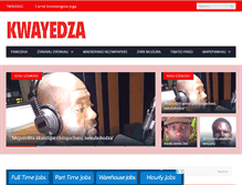 Tablet Screenshot of kwayedza.co.zw